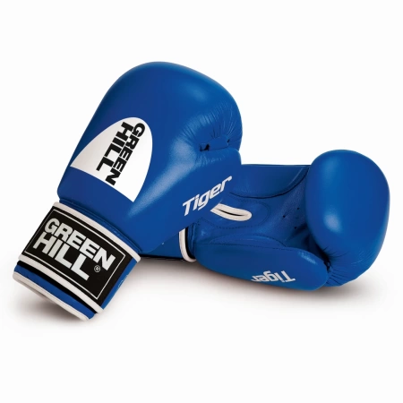 Боксерские Перчатки TIGER синие 10 oz с новым лого